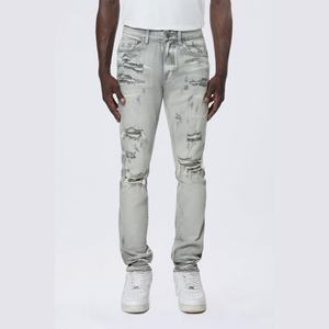 Clothing Manufacturers <b>Men's</b> Casual Cotton Denim Patalon <b>Jeans</b> Pants Blue Black High Waist Slim Fit <b>Trousers</b> for <b>Men</b> - Product Image 5