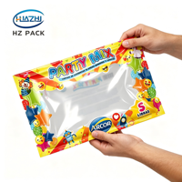 Sachet en feuille métallisée à trois soudures imprimé sur mesure pour snacks, biscuits, bonbons, chips, fruits secs, flocons d'avoine, noix et poudres