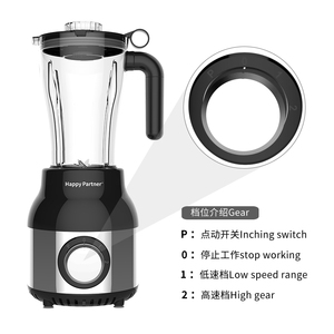 Blender Mixeur Happy Partner 6 en 1, Blender et Hachoir de Cuisine, Mixeur Ménager - Product Image 5