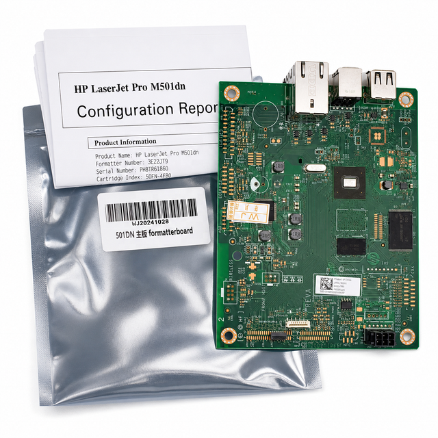 Original J8H61-60001 Formatter Board Mainboard Motherboard for HP LaserJet Pro M501dn M501n Series Printer Logic Board Tested