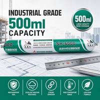 Scellant silicone neutre à durcissement progressif, longue durée, faible odeur, pour portes et fenêtres de maisons préfabriquées, monocouche, non corrosif, imperméable, anti-âge