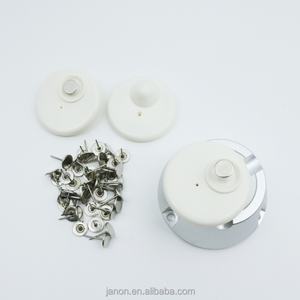 Étiquette antivol EAS RF 8.2MHz ronde 50mm pour vêtements avec broche pour magasin de vêtements - Product Image 4