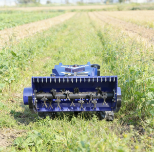 Tondeuse robotisée industrielle télécommandée à chenilles pour l'agriculture, coupe-bordures automatique à braquage zéro, modèle DIY, vente chaude - Product Image 1