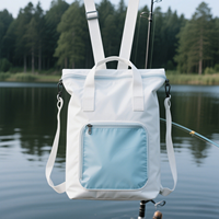 Sac de rangement de matériel de pêche en nylon multifonctionnel de grande capacité personnalisé sacs à fermeture éclair étanche à usage spécial