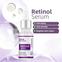 Sérum Visage Anti-Âge Raffermissant et Tenseur à base de Collagène, PDRN, Rétinol et Acétyl Hexapeptide-8 Fermenté pour Booster la Peau