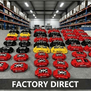 Kit d'étriers <span class=keywords><strong>de</strong></span> <span class=keywords><strong>frein</strong></span> forgés haute performance GT6 V6 18Z F40 GT4 4 pistons 6 pistons, système <span class=keywords><strong>de</strong></span> freinage modifié pour BM.W Au.di Merce.des Tesl.a - Product Image 1