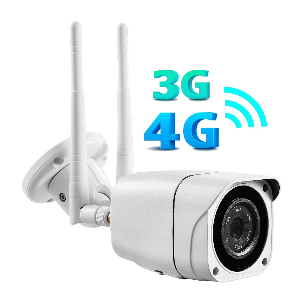 OEM 3G 4G Sim kart açık IP66 su geçirmez hd 1080P gece görüş telefon uzaktan Bullet IP CCTV güvenlik kamera