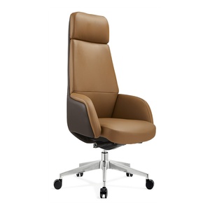 Nouvelle chaise de bureau pivotante pour manager 2022, en cuir PU, Silla De Oficina, mobilier de bureau exécutif, chaise ergonomique de bureau - Product Image 1