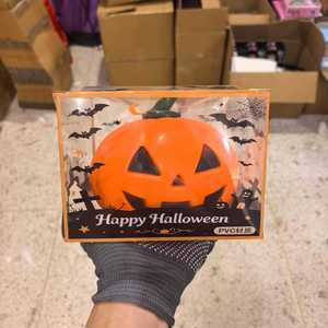 15cm Large Halloween Pumpkin Squishy Toy Slow Rising Soft Jack Lantern Stress Relief Squeeze <b>Fidget</b> Toy Halloween Party Gift - Product Image 4