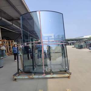 Pared de cortina de vidrio arquitectónico Vidrio <span class=keywords><strong>solitario</strong></span> Curvo - Product Image 5