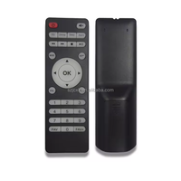 OEM ODM Personalizado 12 Teclas IR Control Remoto RF Comunicación Inalámbrica Admite Control de Velocidad para Android TV Control Remoto