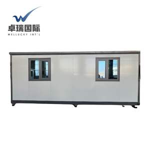 WELLUCKY 20ft 40ft Australia casa prefabricada <span class=keywords><strong>de</strong></span> acero expandible con 2 habitaciones casa prefabricada casa contenedor <span class=keywords><strong>de</strong></span> oficina expandible - Product Image 4