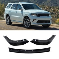 Für Dodge Durango SXT/RT/GT 2022-2026 Auto Frontstoßstange Lippe Splitter Diffusor Karosserie-Kit Stoßstangenschutz Abdeckung Zubehör