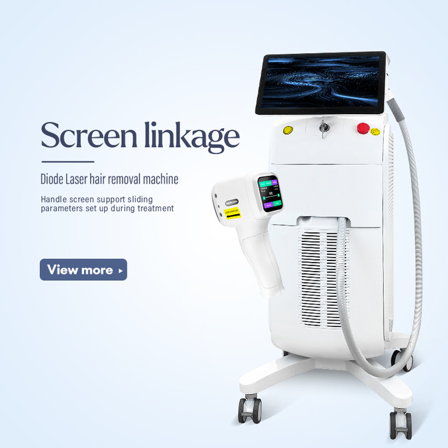 Painless Maquina De Electrolysis Instrument Equipment Titanium Ice Painless Titanium Portable Diode Laser Beauty Equipment