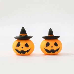 Halloween Pumpkin Character Head Squishy Soft Sensory Toy for Stress Relief and Party Fun <b>Fidget</b> Toys - Product Image 2