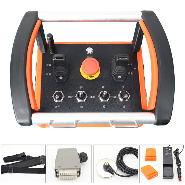 High Quality Industrial Wireless Radio Remote Control System with Joysticks for Engineering Machinery