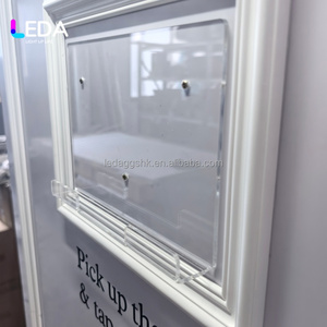 LEDA Cabine vidéo pour messages, Panneau d'enregistrement vidéo avec éclairage pour livre d'or vidéo de mariage et toile de fond, pour location d'événements et de fêtes de mariage - Product Image 2