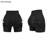 Shorts sculptants 2-en-1 avec coussinets non amovibles pour rehausser les hanches et lisser le ventre