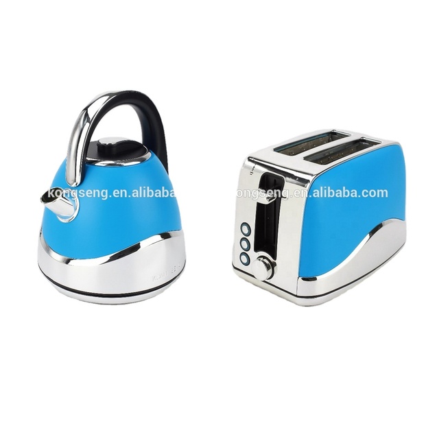 New Home High-quality Household and Commercial Use Appliance Breakfast Set Toaster Kettle