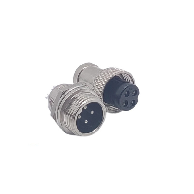 Injection Molding of GX12 Aviation Plug Short Body Female Head with Shielding Vehicle-Mounted Aviation Head