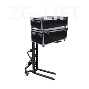 Mesin Forklift listrik kecil <span class=keywords><strong>Mini</strong></span> harga grosir Forklift baterai untuk kotak pencahayaan panggung angkat - Product Image 2