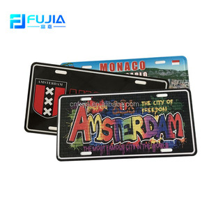 <span class=keywords><strong>Plaque</strong></span> d'<span class=keywords><strong>immatriculation</strong></span> de voiture en métal vintage américaine, 15*30cm, directement de l'usine, pour décoration intérieure - Product Image 6