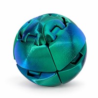 Balle anti-stress Pro imprimée en 3D, 4,5 cm, PLA, jouet à bouton-poussoir, conception emboîtable pour jeu manuel et cadeaux de bureau