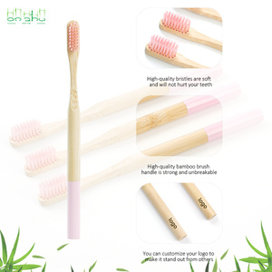 ידידותי לסביבה ילדים במבוק שיניים מברשת שיניים לוגו מותאם אישית מתכלה חד פעמי פחמים לשימוש ביתי לילדים - Product Image 5