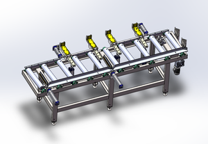 Ligne de production de ponçage automatique à grande vitesse pour <span class=keywords><strong>bois</strong></span>, à bande large, pour <span class=keywords><strong>bois</strong></span> carré, ponçage double face pour <span class=keywords><strong>bois</strong></span> ≥250mm - Product Image 4