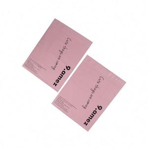 ซองพลาสติกโพลีสีชมพูรีไซเคิลจากผู้ผลิต แบบใหม่ พิมพ์ลายบนพื้นผิว สำหรับจัดส่งสินค้าทางไปรษณีย์ - Product Image 2