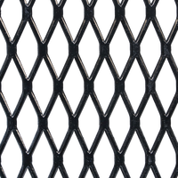 Grille en métal expansé encadrée pour fenêtre, filet d'isolation anti-poussière pour atelier, tôle perforée en métal expansé