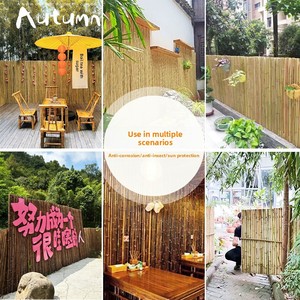 Recinzione <span class=keywords><strong>da</strong></span> Giardino <span class=keywords><strong>in</strong></span> Bambù Carbonizzato di Qualità Export, Anticorrosione, per Cortili Esterni e Divisori per Guesthouse 50x120cm - Product Image 5