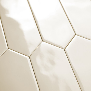Piastrella Picket Bone 5x25 cm, spessore 9 mm, finitura lucida, bordi irregolari - Product Image 4