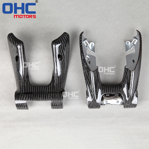 Pièces de volant en Fiber de carbone pour Mercedes AMG GT GTS W204 W205 GLE <span class=keywords><strong>CLA</strong></span> A GLB 34 45 G 63 interrupteur à bouton couvercle de garniture - Product Image 2