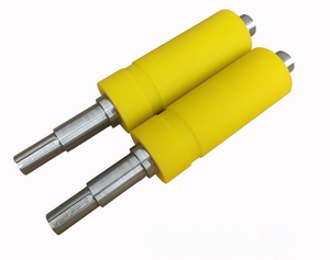 Con lăn cao su Silicone nhiệt độ cao tùy chỉnh bánh xe Polyurethane PU và con lăn bọc cao su - Product Image 2