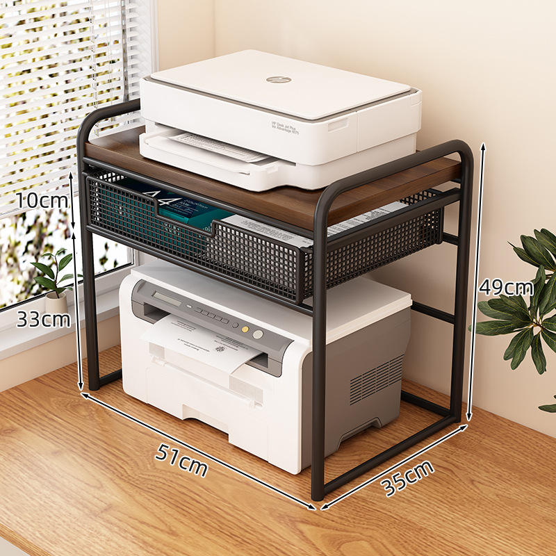 กรอบสีดำ สีวอลนัท ชุดรวมพร้อมลิ้นชัก