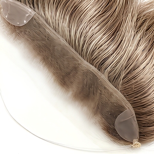 Prótesis Capilar Frontal HD con Encaje para Mujer, Cabello Humano Europeo Virgen para Relleno de Línea Frontal, 150% de Densidad, Liso - Product Image 6