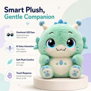 Juguete interactivo portátil y ligero con IA, juguete inteligente con IA, ChatGPT AI Plüschtier, 60 idiomas, compañero para exteriores para niños pequeños - Product Image 2