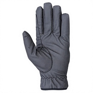 Gants en cuir PU à doigts entiers, antidérapants, avec fermeture auto-agrippante, pour la conduite en hiver en extérieur, pour hommes et femmes - Product Image 6