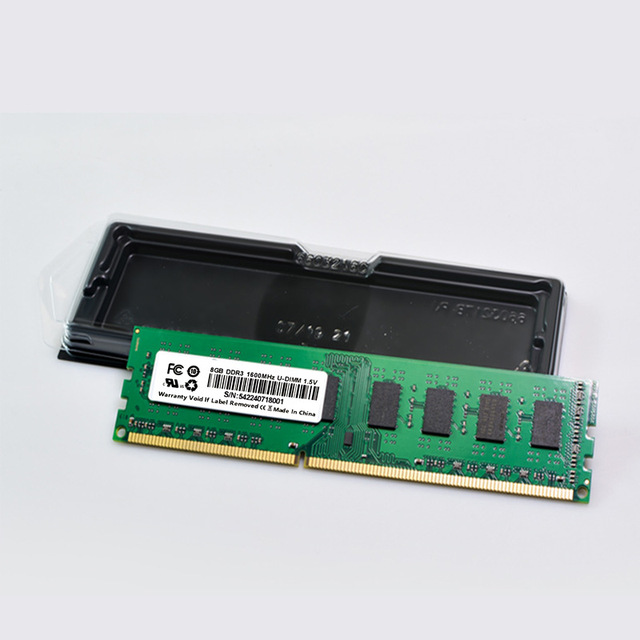 DDR3 8GB 1600MHz Laptop Memory Module 1.5V Green PC RAM Stick BGA Packaging