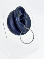 Boucles d'oreilles clous Getta G23 en alliage de titane, grand style hyperbole, cadeau unisexe