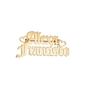 Broche <span class=keywords><strong>de</strong></span> solapa personalizado <span class=keywords><strong>de</strong></span> acero inoxidable 316L, diseño <span class=keywords><strong>de</strong></span> <span class=keywords><strong>nombre</strong></span> y logotipo, chapas metálicas esmaltadas en oro, plata y oro <span class=keywords><strong>rosa</strong></span>, venta al por mayor OEM - Product Image 5