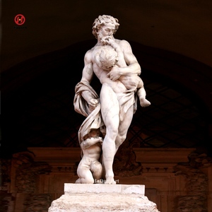 Figura griega clásica escultura de mármol Hércules y <span class=keywords><strong>Antaeus</strong></span> a la venta - Product Image 6