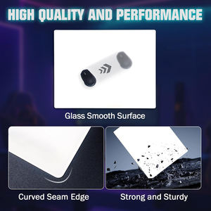 Tappetino per Mouse da Gaming in Vetro Ultra Liscio e Resistente all'Acqua con Dimensioni e Colori Personalizzabili Disponibile - Product Image 4