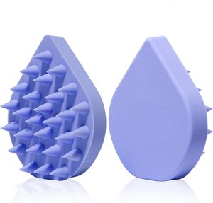 <strong>Silicone</strong> Hairbrush with Deep Cleaning Scalp Massager Hair Scalp Massager Shampoo Head Wash Brush <strong>Antibacterial</strong> and Quick-drying - Product Image 6