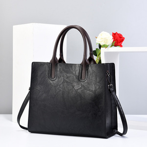 Bolso Tote Casual para Mujer, Bolsos de Hombro Grandes, Bolso de Mano de Cuero PU de Alta Calidad - Product Image 5