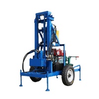 Allsome 100m — petite machine de forage hydraulique Diesel Portable, plate-forme rotative pour puits d'eau ou trous dans le mur