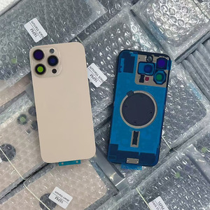 Boîtier de téléphone portable pour iPhone, coque arrière pour iPhone 15 Pro Max 16 17, pièces de rechange, verre arrière, verre de batterie rechargeable - Product Image 3