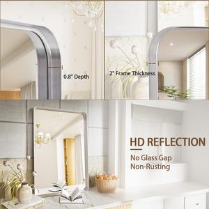Usine <span class=keywords><strong>pas</strong></span> <span class=keywords><strong>cher</strong></span> prix Meubles décoratifs américain plat <span class=keywords><strong>long</strong></span> <span class=keywords><strong>miroir</strong></span> pour mur - Product Image 3