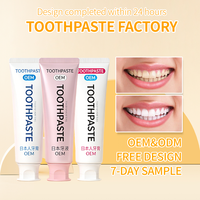 Dentifrice pour bébé et enfants avec logo personnalisé Dentifrice reminéralisant pour enfants de 0 à 12 mois